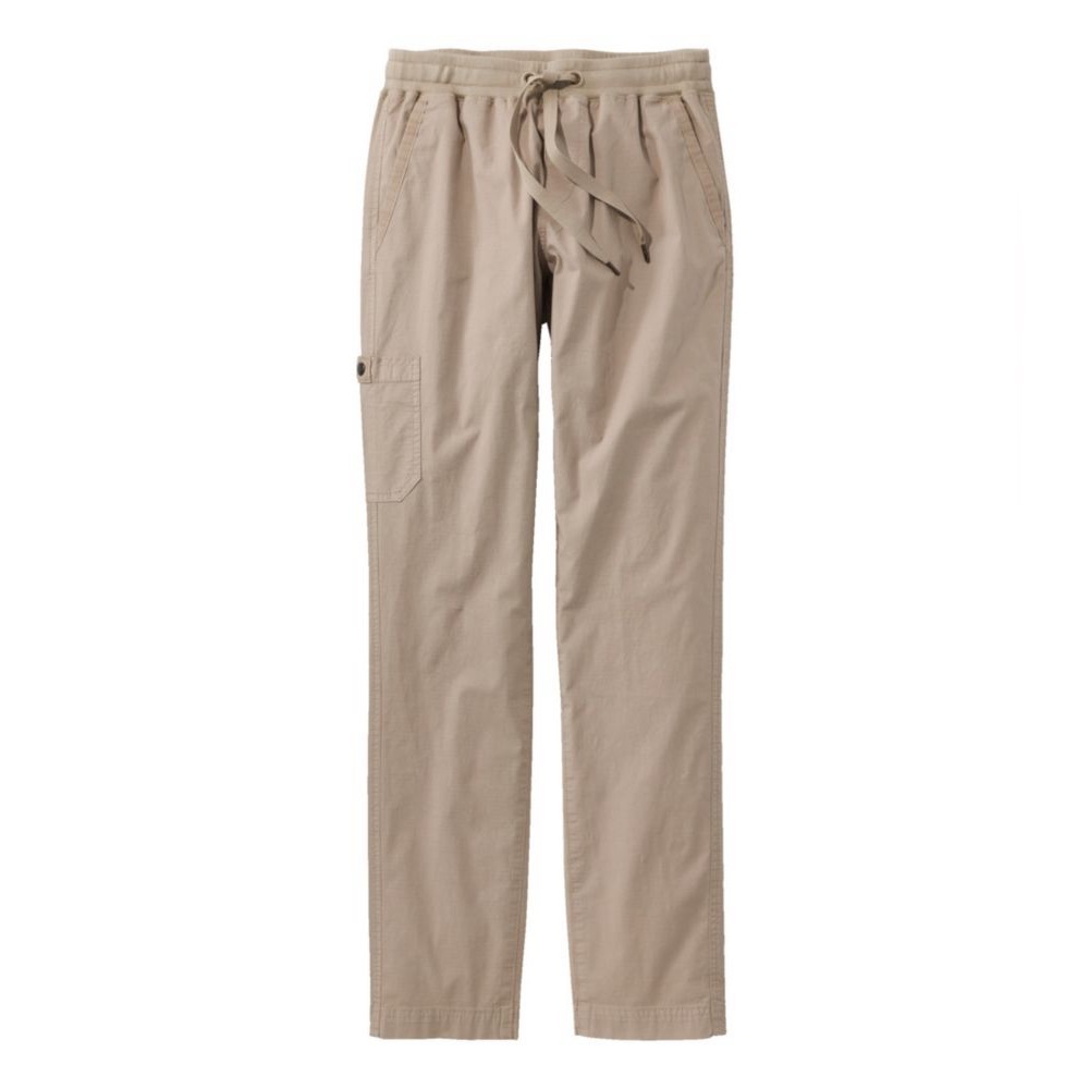 LL Bean Women’s Stretch Ripstop Pull-On Pants, Slim-Leg - Size Small M/T